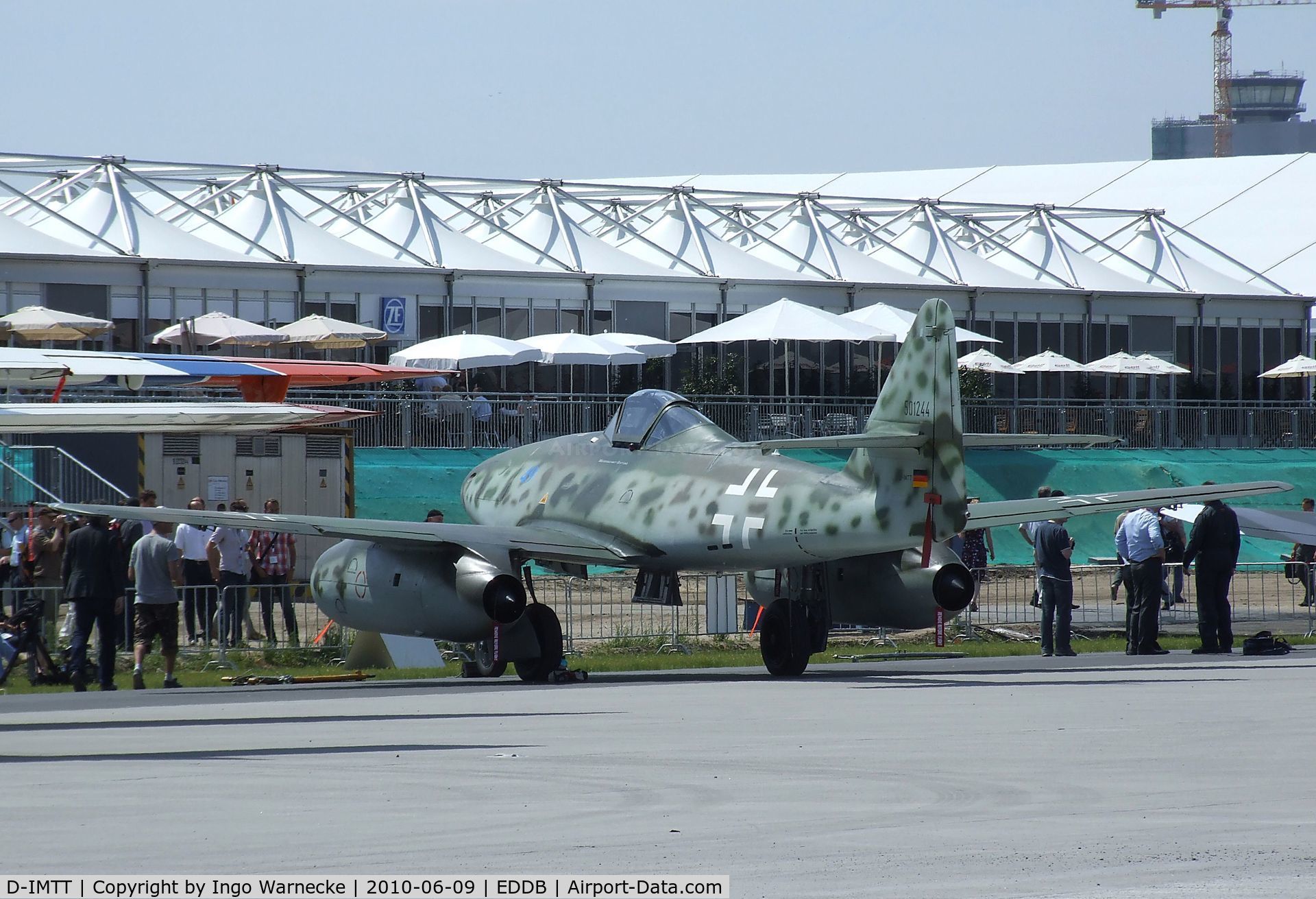 D-IMTT, 2005 Messerschmitt Me-262A-1C Schwalbe Replica C/N 501244, Messerschmitt (Hammer) Me 262B1-A replica at ILA 2010, Berlin