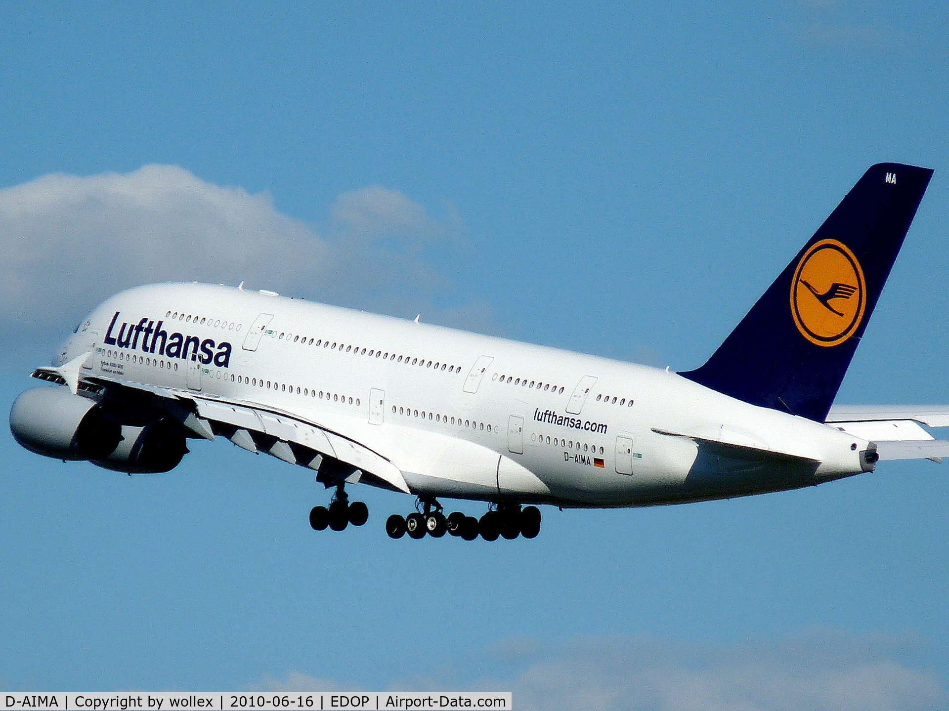 D-AIMA, 2010 Airbus A380-841 C/N 038, Airbus A380 (D-AIMA) Lufthansa