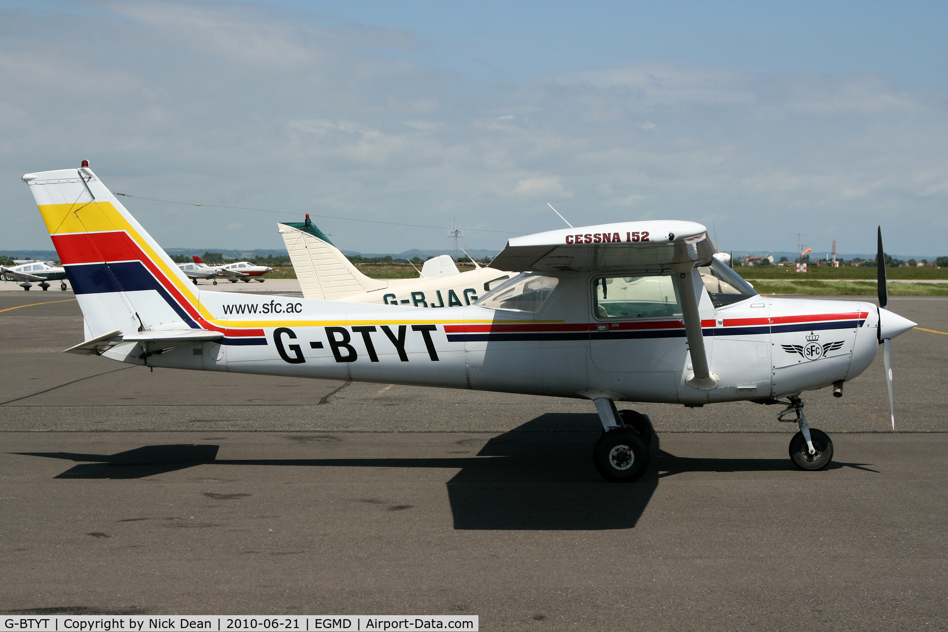 G-BTYT, 1978 Cessna 152 C/N 152-80455, EGMD