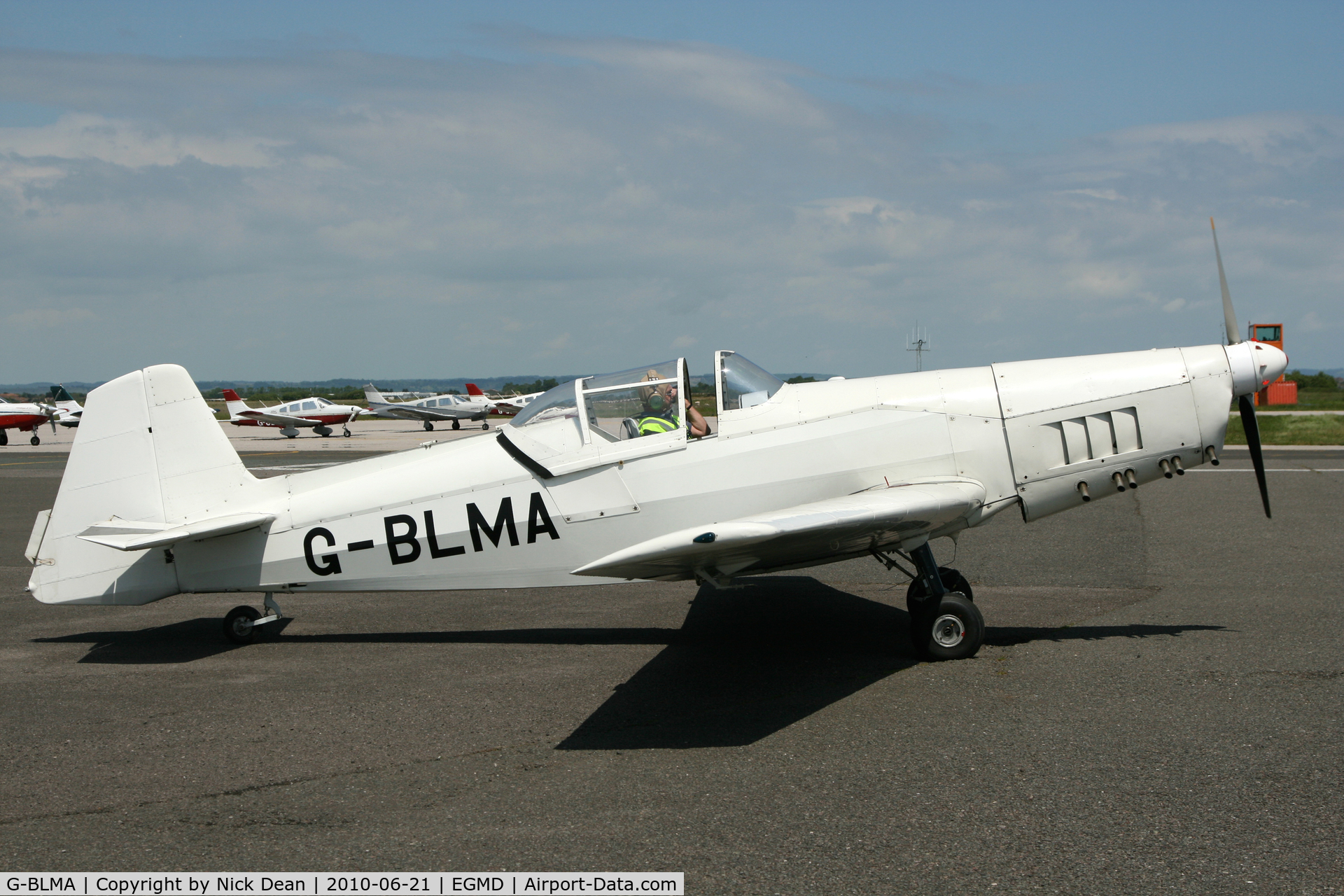 G-BLMA, 1967 Zlin Z-526 Trener Master C/N 922, EGMD