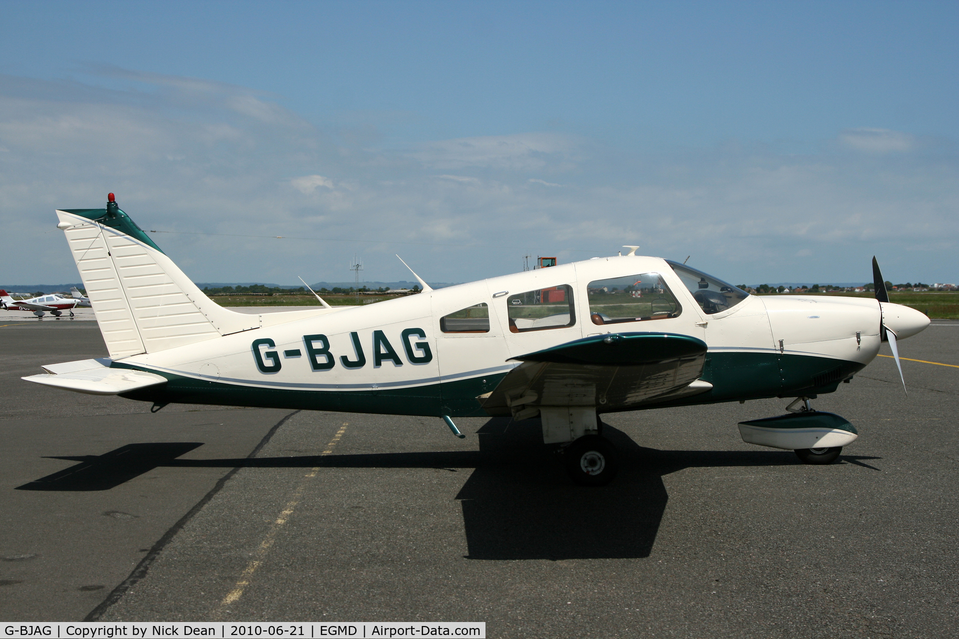G-BJAG, 1979 Piper PA-28-181 Cherokee Archer II C/N 28-7990353, EGMD
