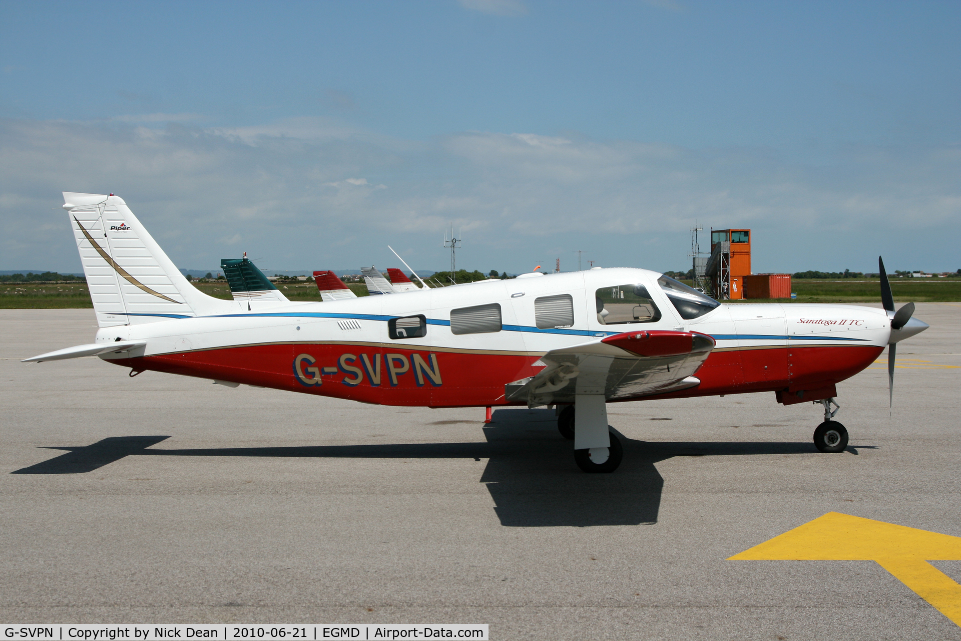 G-SVPN, 2003 Piper PA-32R-301T Turbo Saratoga C/N 3257310, EGMD