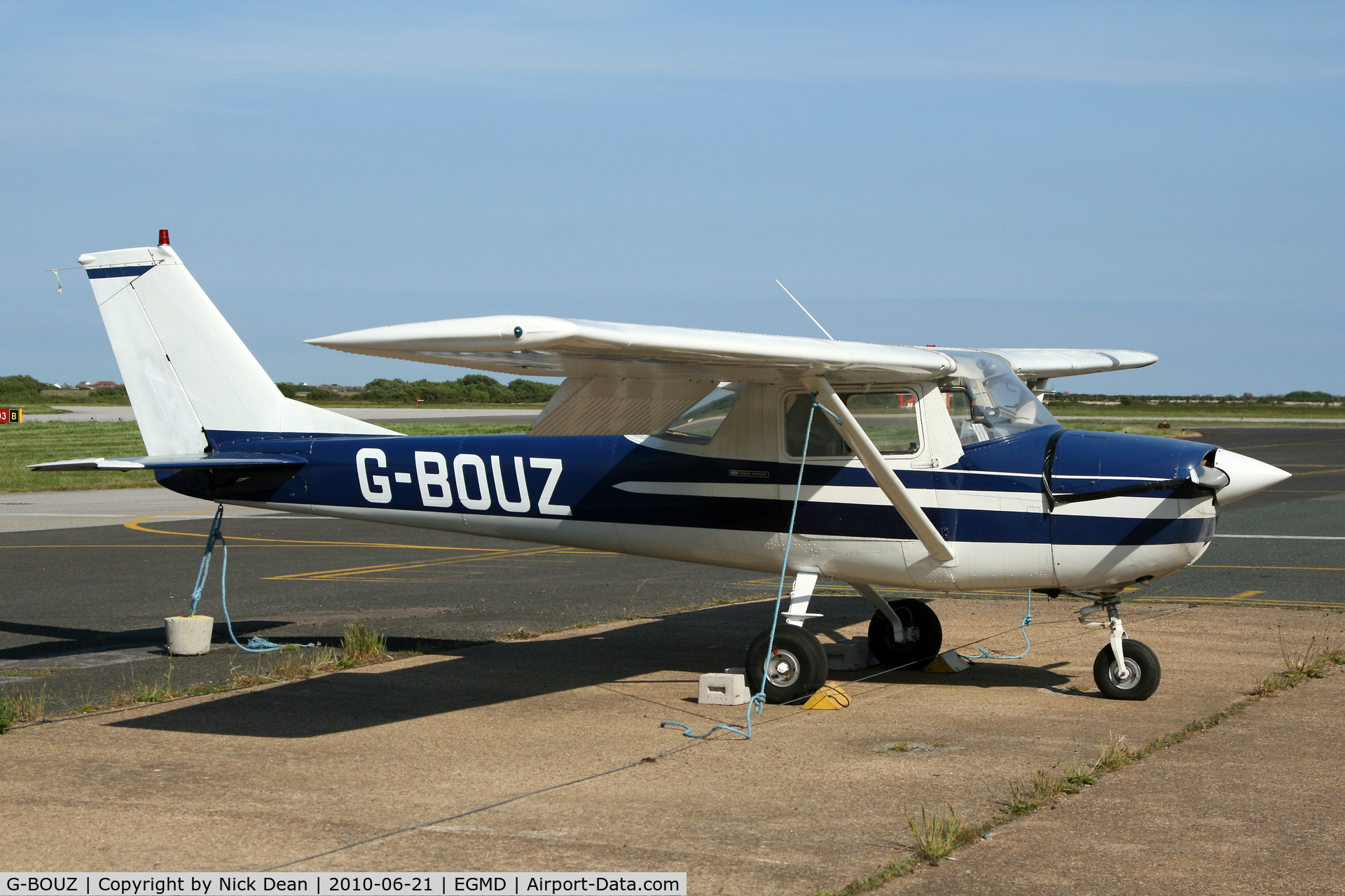 G-BOUZ, 1966 Cessna 150G C/N 150-65606, EGMD