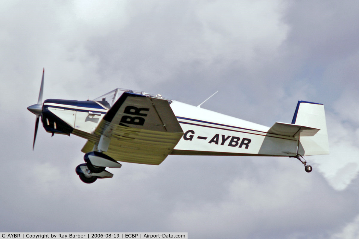 G-AYBR, 1964 Jodel D-112 Club C/N 1259, Jodel D.112 [1259] Kemble~G 19/08/2006. Seen at the PFA Flying For Fun 2006 Kemble.