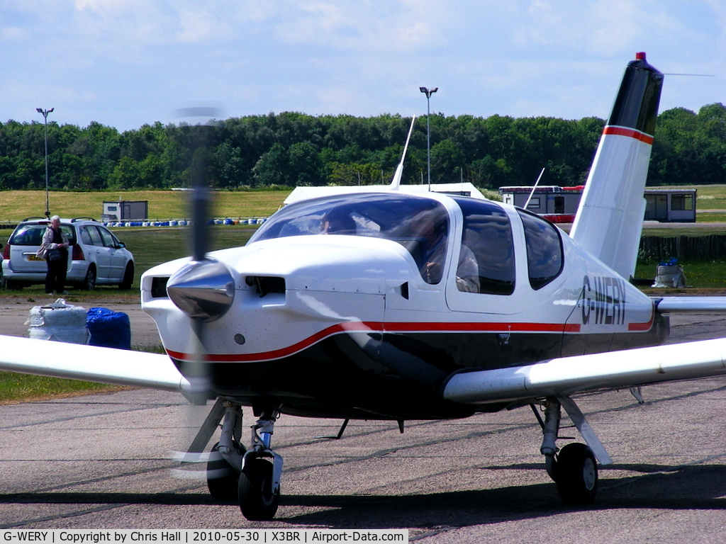 G-WERY, 1982 Socata TB-20 Trinidad C/N 305, visitor at the Cold War Jets open day