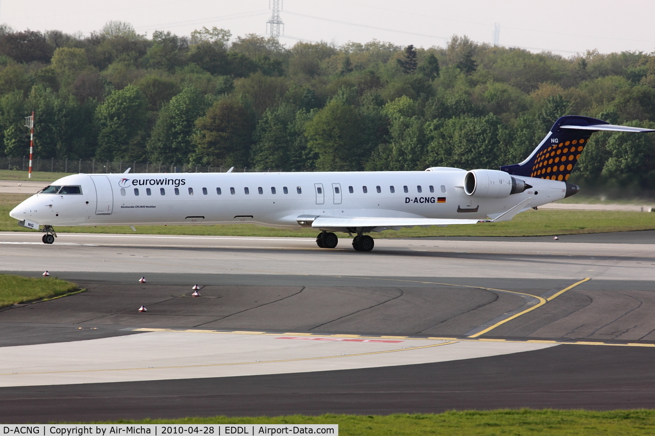 D-ACNG, 2009 Bombardier CRJ-900LR (CL-600-2D24) C/N 15245, Eurowings, Canadair CL-600-2D24 Regional Jet CRJ-900LR, CN: 15245