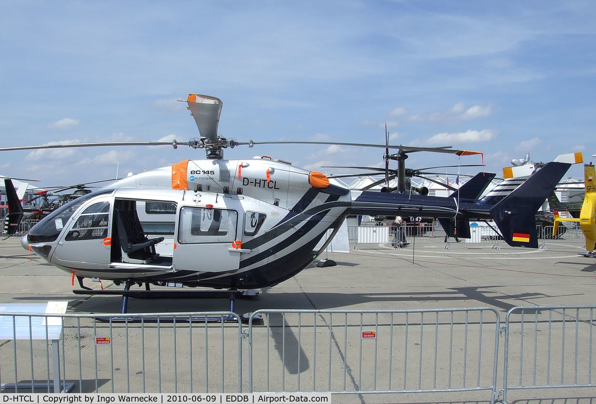 D-HTCL, Eurocopter-Kawasaki EC-145 (BK-117C-2) C/N 9355, Eurocopter EC145 at ILA 2010, Berlin