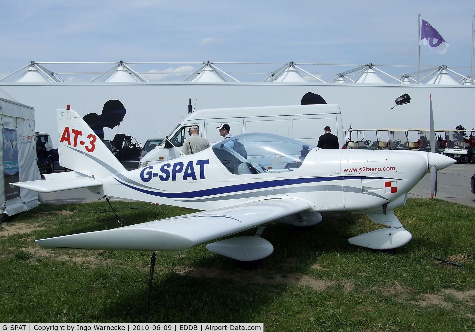 G-SPAT, 2003 Aero AT-3 R100 C/N AT3-008, Aero AT-3 R100 at ILA 2010, Berlin