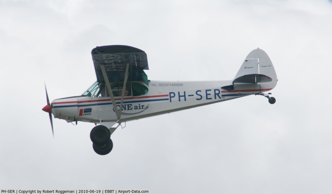 PH-SER, 1952 Piper PA-18-150 Super Cub C/N 18-1772, Brasschaat Airfield 100 years.CNE air.