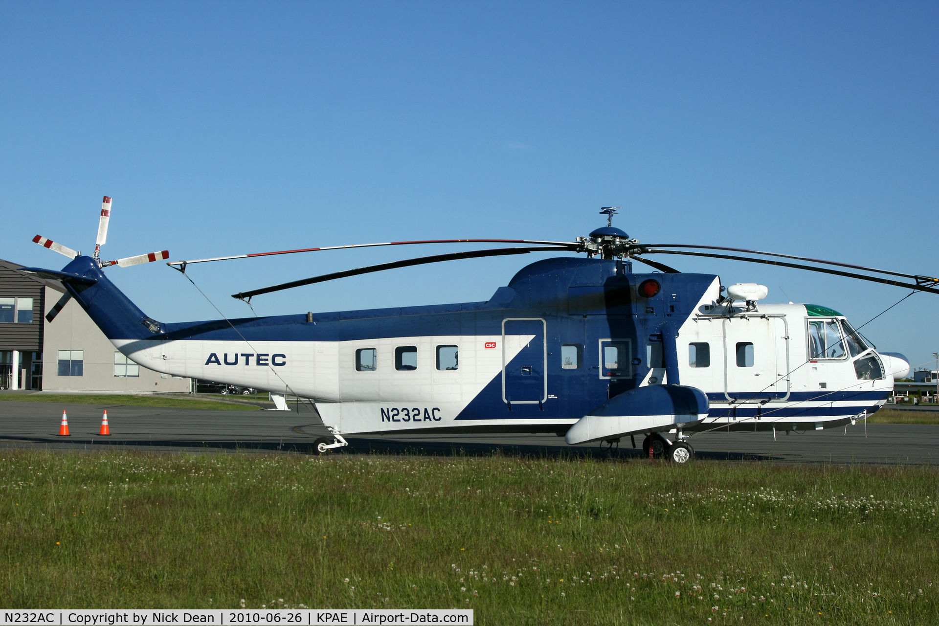 N232AC, 1969 Sikorsky S-61N C/N 61470, KPAE