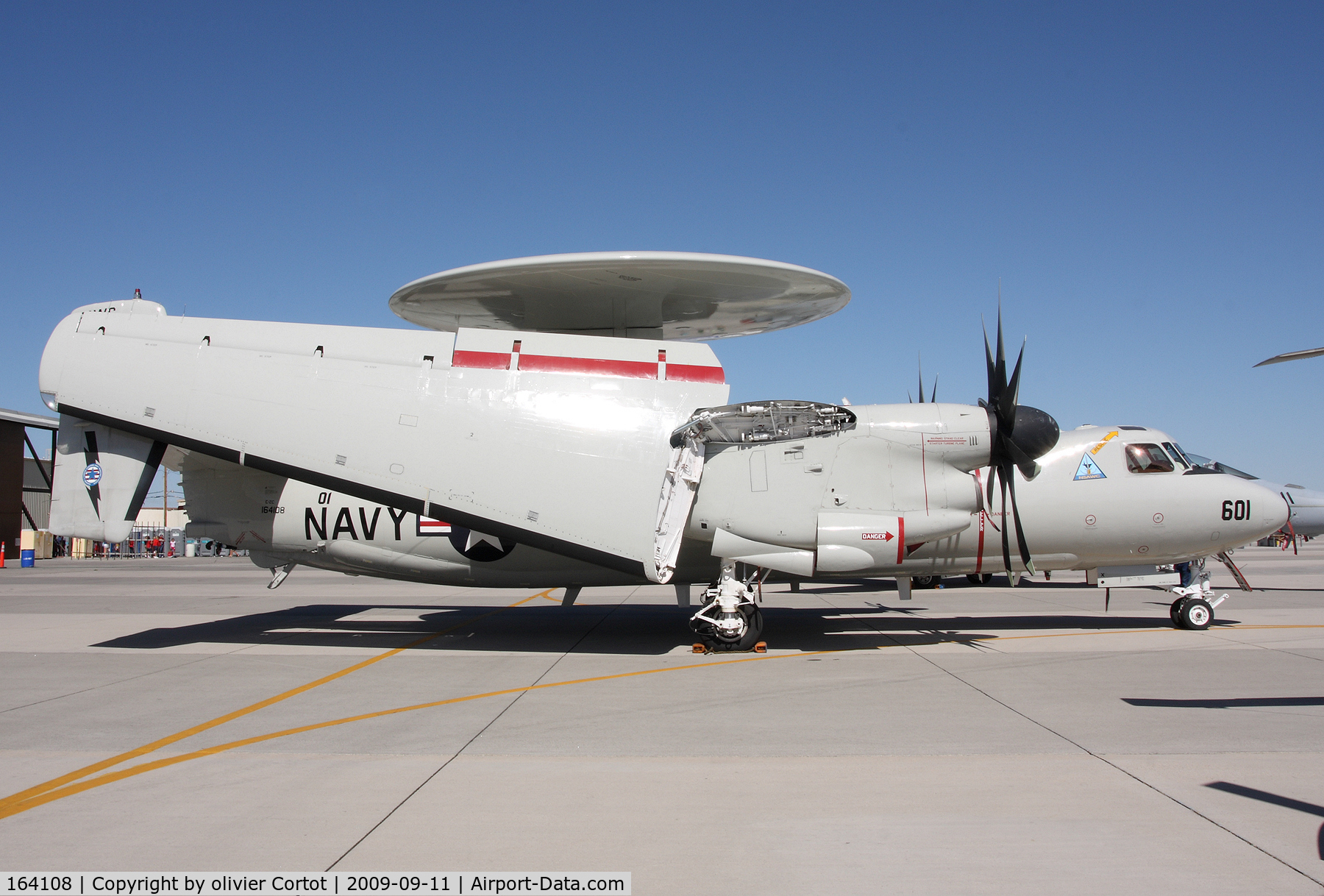 164108, Grumman E-2C Hawkeye Group 2 C/N A140, Fallon NAS Airshow