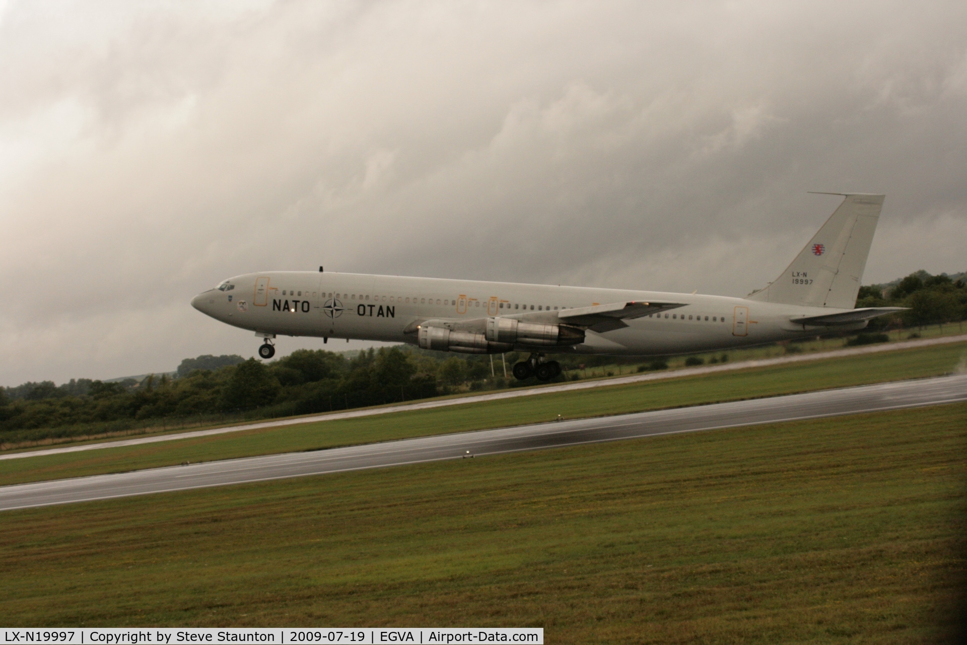 LX-N19997, 1968 Boeing 707-307C C/N 19997, Taken at the Royal International Air Tattoo 2009