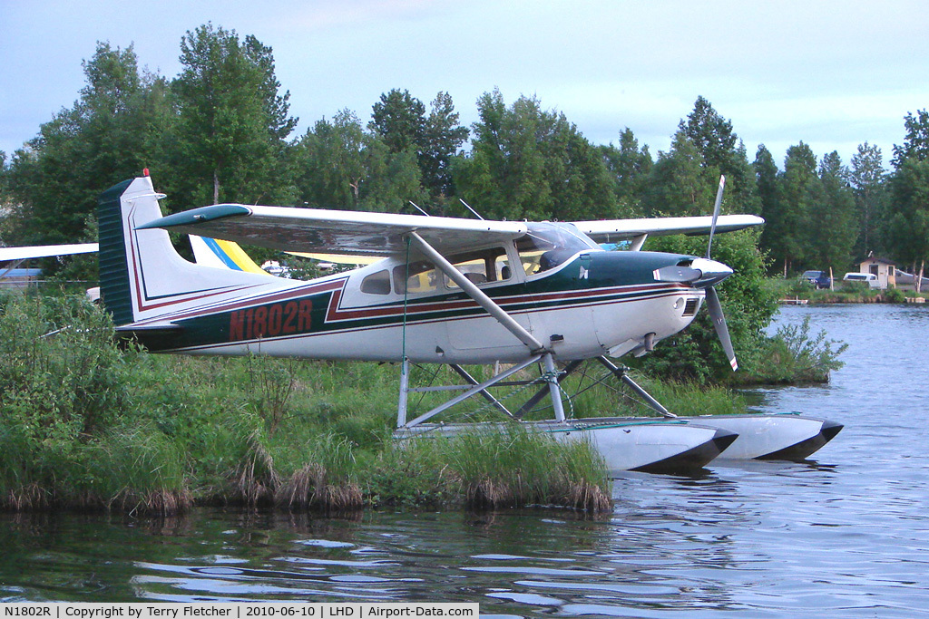 N1802R, 1974 Cessna A185F Skywagon 185 C/N 18502518, 1974 Cessna A185F, c/n: 18502518 on Lake Hood