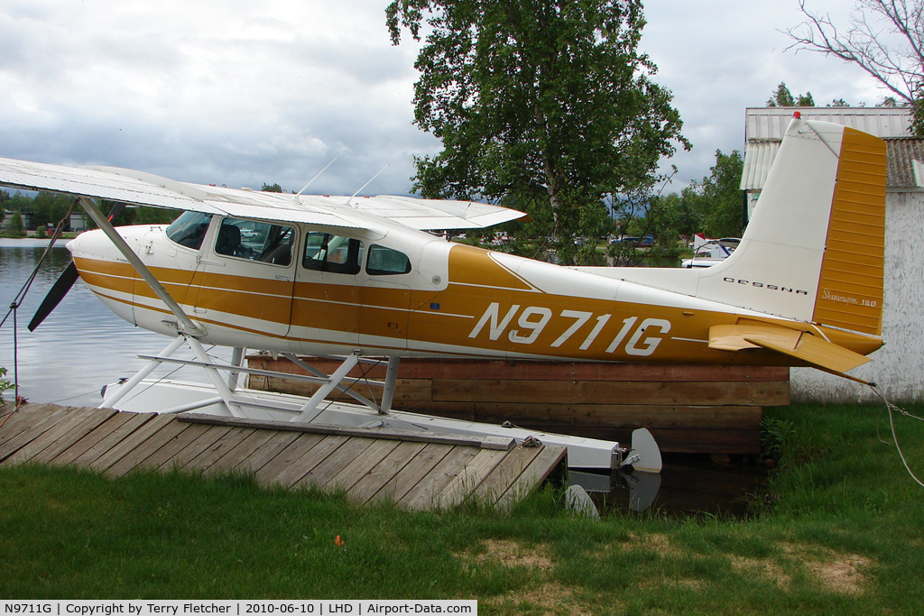 N9711G, 1971 Cessna 180H Skywagon C/N 18052211, 1971 Cessna 180H, c/n: 18052211 at Lake Hood