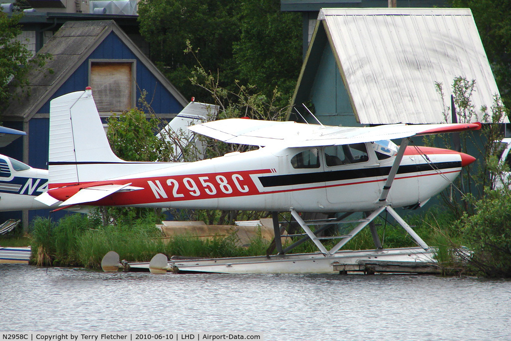 N2958C, 1954 Cessna 180 C/N 30858, 1954 Cessna 180, c/n: 30858 at Lake Hood