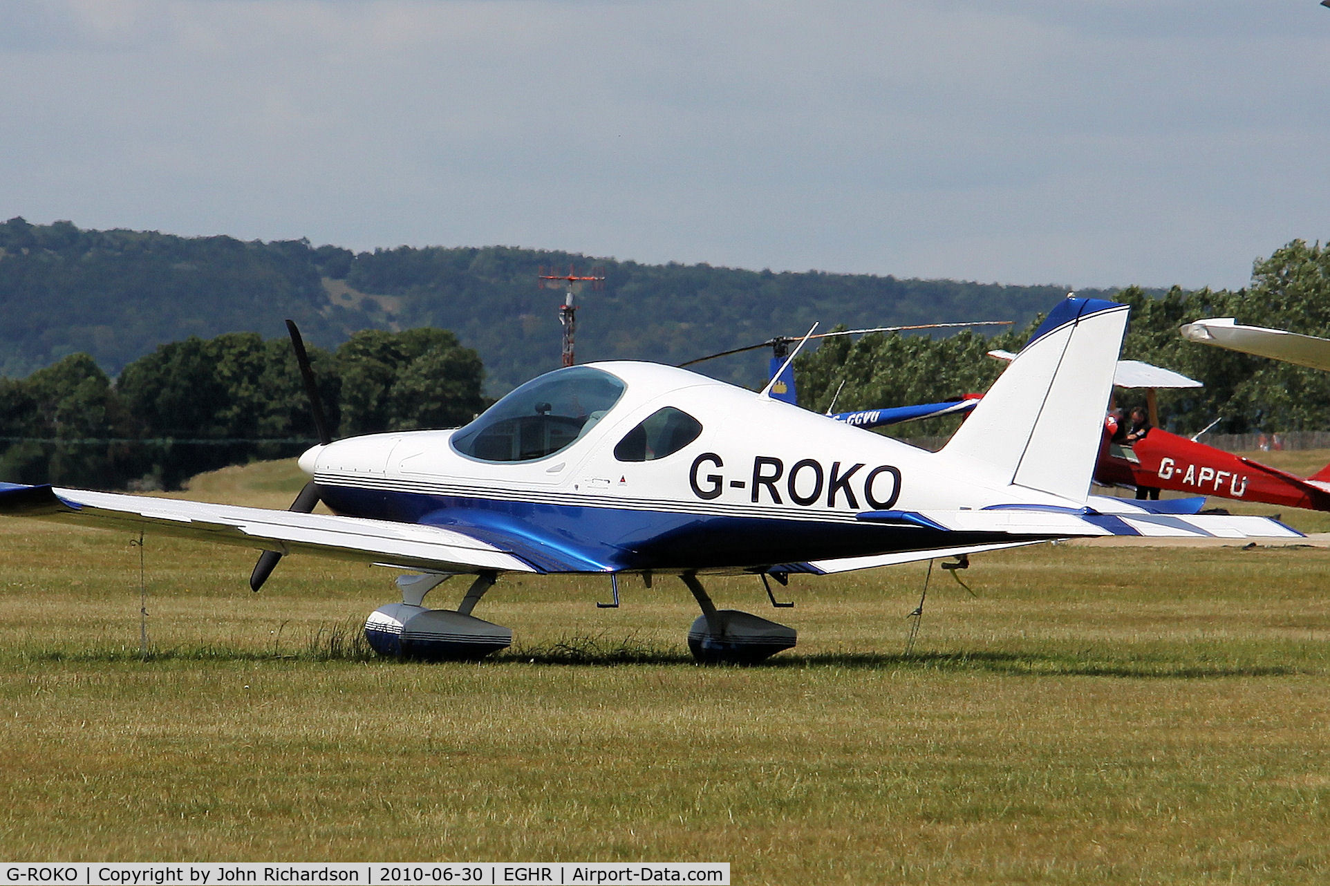G-ROKO, 2009 Roko Aero NG4 HD C/N 020/2009, Parked at Goodwood