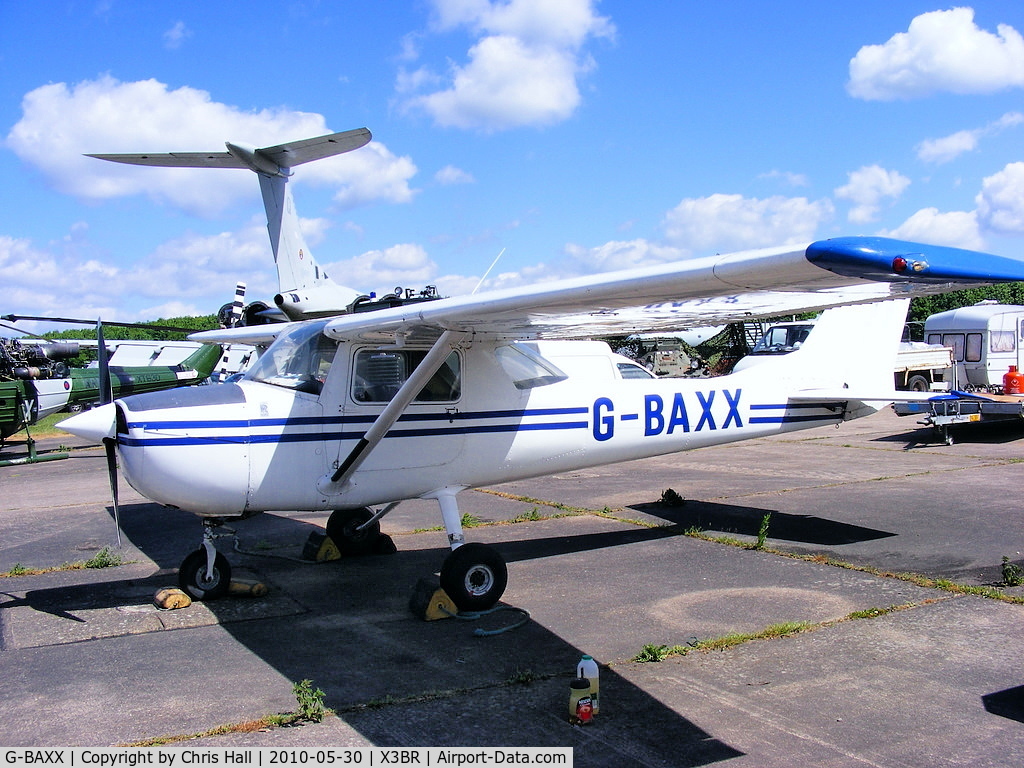 G-BAXX, 1973 Reims F150L C/N 0960, De-registered, preserved at Bruntingthorpe by Phoenix Aviation