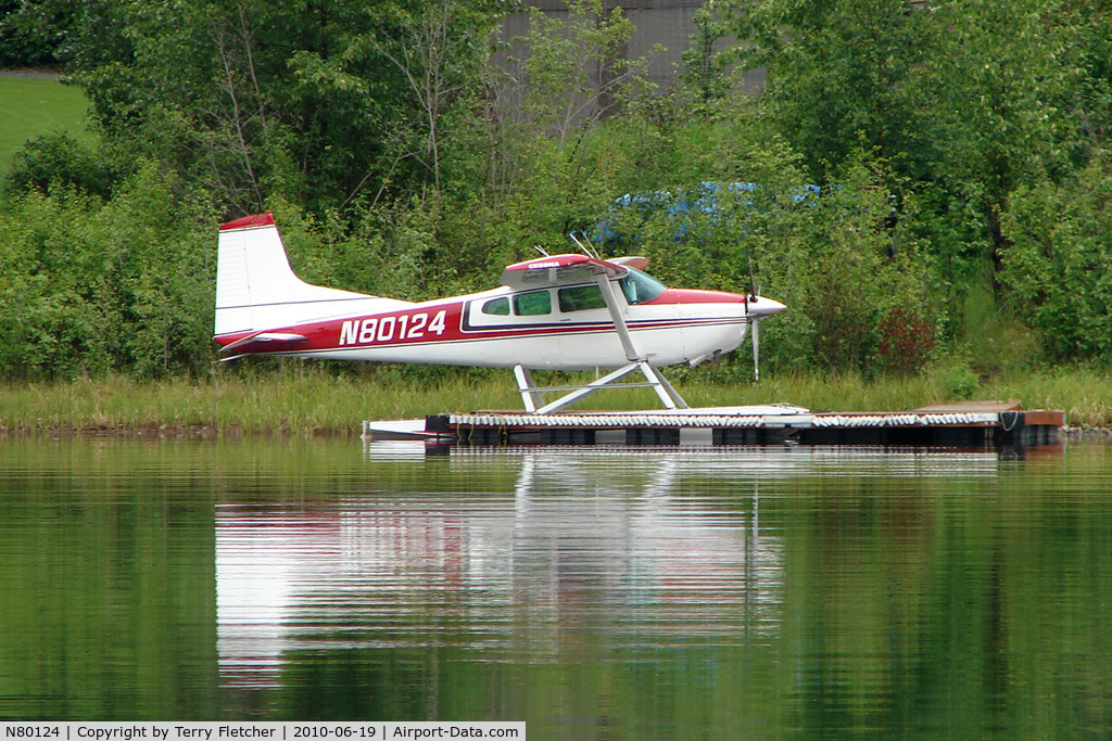 N80124, 1976 Cessna A185F Skywagon 185 C/N 18503094, 1976 Cessna A185F, c/n: 18503094 on Soldotna Longmere Lake