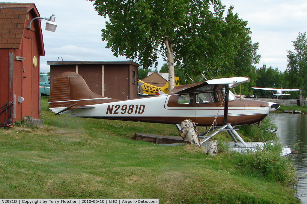 N2981D, 1955 Cessna 170B C/N 26924, 1955 Cessna 170B, c/n: 26924 at Lake Hood