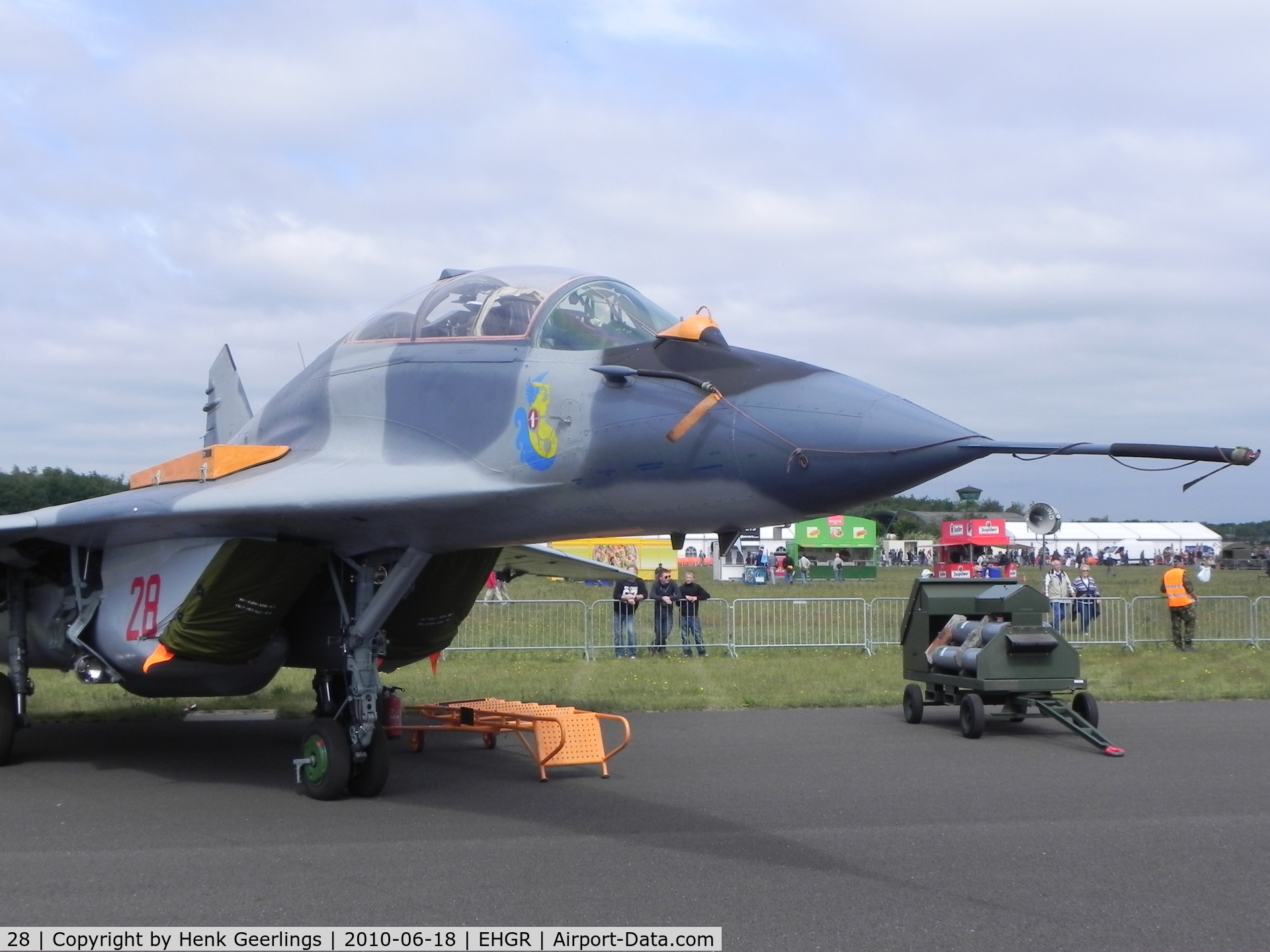 28, Mikoyan-Gurevich MiG-29UB C/N N50903014528, Dutch AF Openday - MIG 29UB