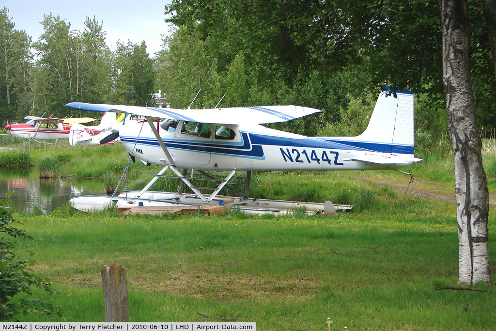 N2144Z, 1963 Cessna 180F C/N 18051244, 1963 Cessna 180F, c/n: 18051244 at Lake Hood