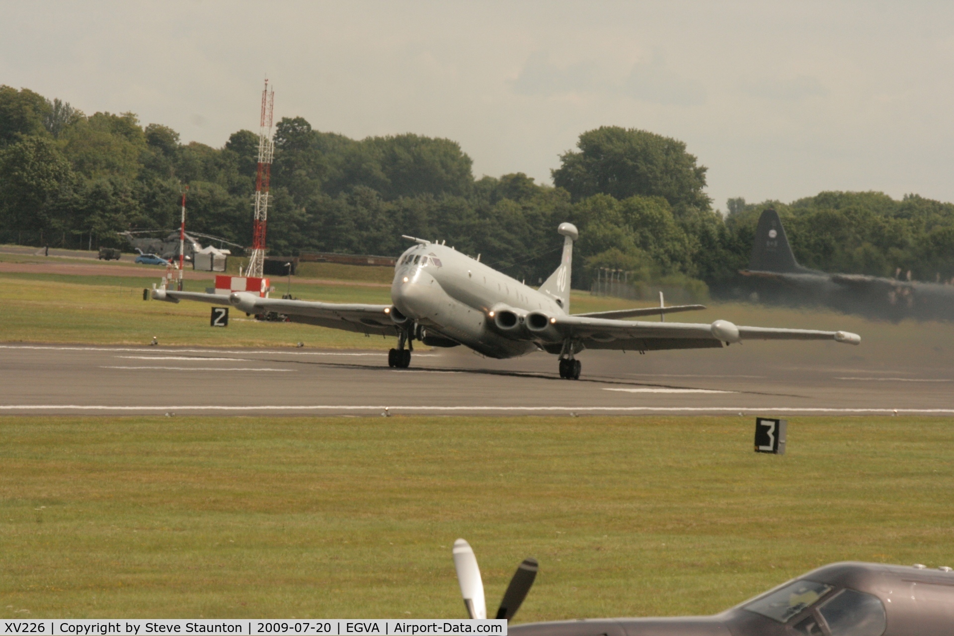 XV226, 1968 Hawker Siddeley Nimrod MR.2 C/N 8001, Taken at the Royal International Air Tattoo 2009