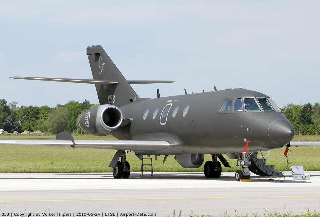 053, 1966 Dassault Falcon (Mystere) 20ECM C/N 053, Elite 2010