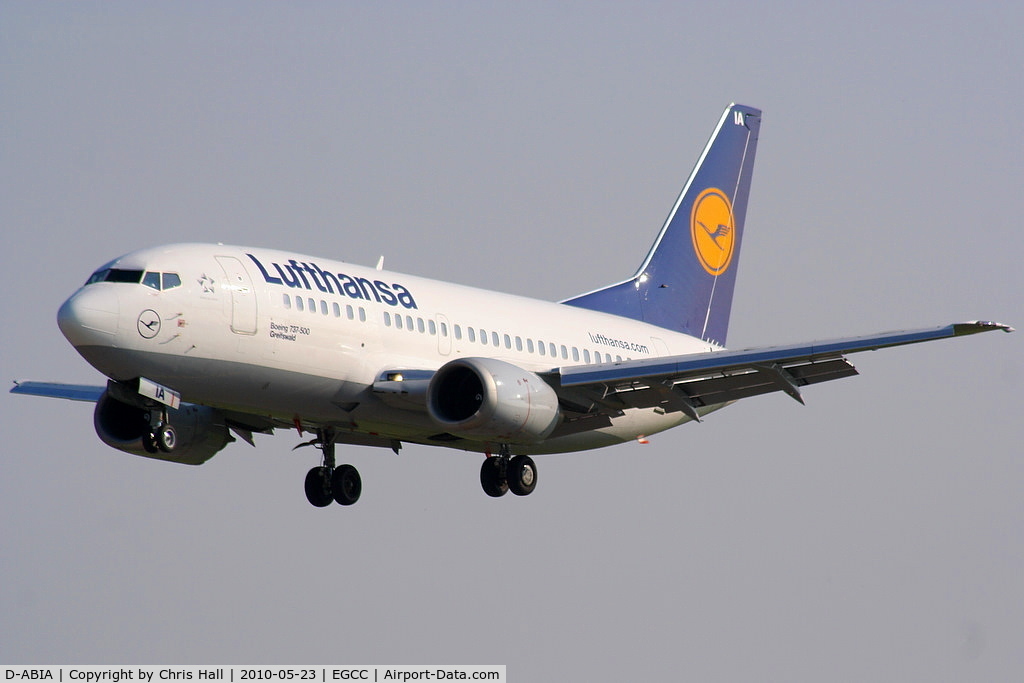 D-ABIA, 1990 Boeing 737-530 C/N 24815, Lufthansa