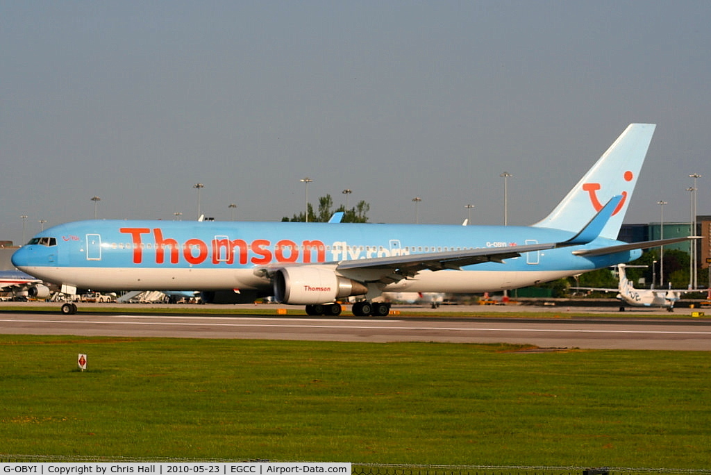 G-OBYI, 2000 Boeing 767-304/ER C/N 29138, Thomson B767 now fitted with winglets