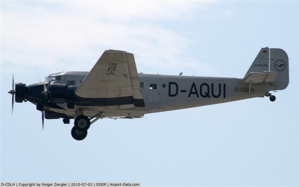 D-CDLH, 1936 Junkers Ju-52/3m C/N 130714, On visit at LEJ