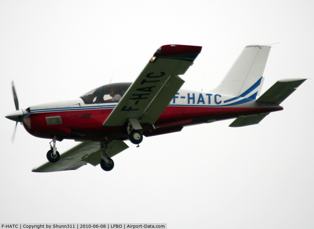 F-HATC, Socata TB-21 TC Trinidad C/N 465, Landing rwy 32L