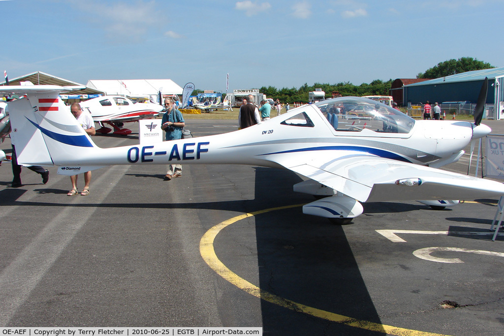 OE-AEF, HOAC DV-20 Katana C/N 20200, DV20 at AeroExpo 2010