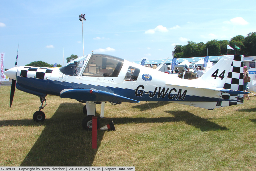 G-JWCM, 1980 Scottish Aviation Bulldog Series 120 Model 1210 C/N BH120/408, Bulldog displayed at AeroExpo 2010