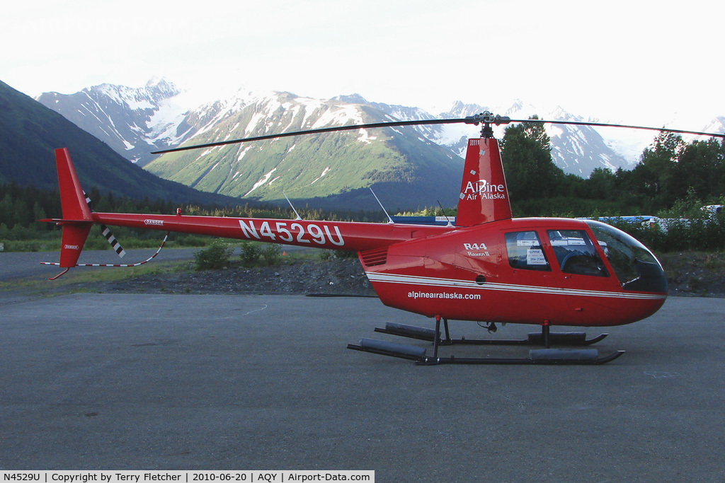 N4529U, Robinson R44 II C/N 12708, Robinson Helicopter Company R44 II, c/n: 12708 of Alpine Air at Girdwood AK