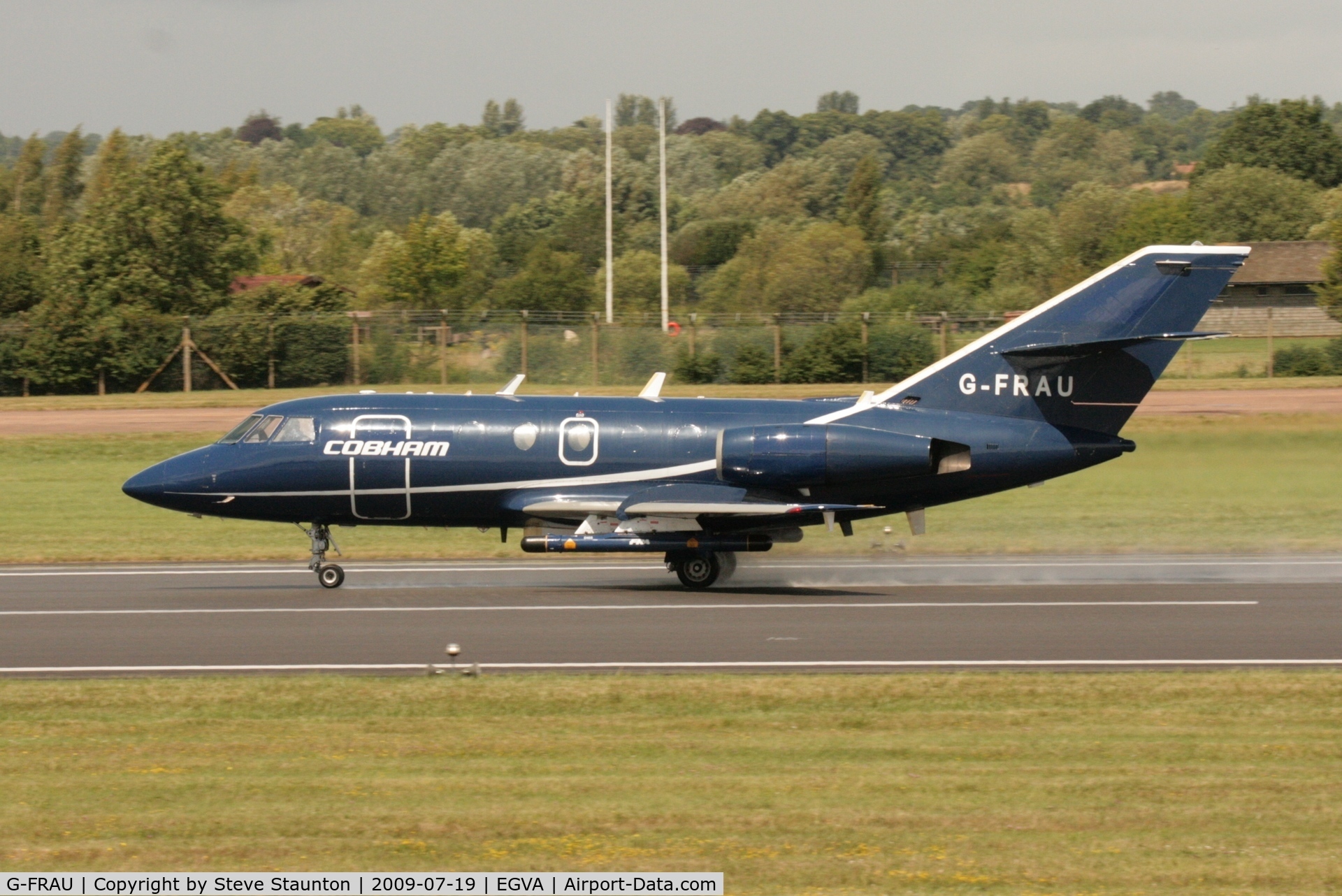 G-FRAU, 1967 Dassault Falcon (Mystere) 20C C/N 97, Taken at the Royal International Air Tattoo 2009