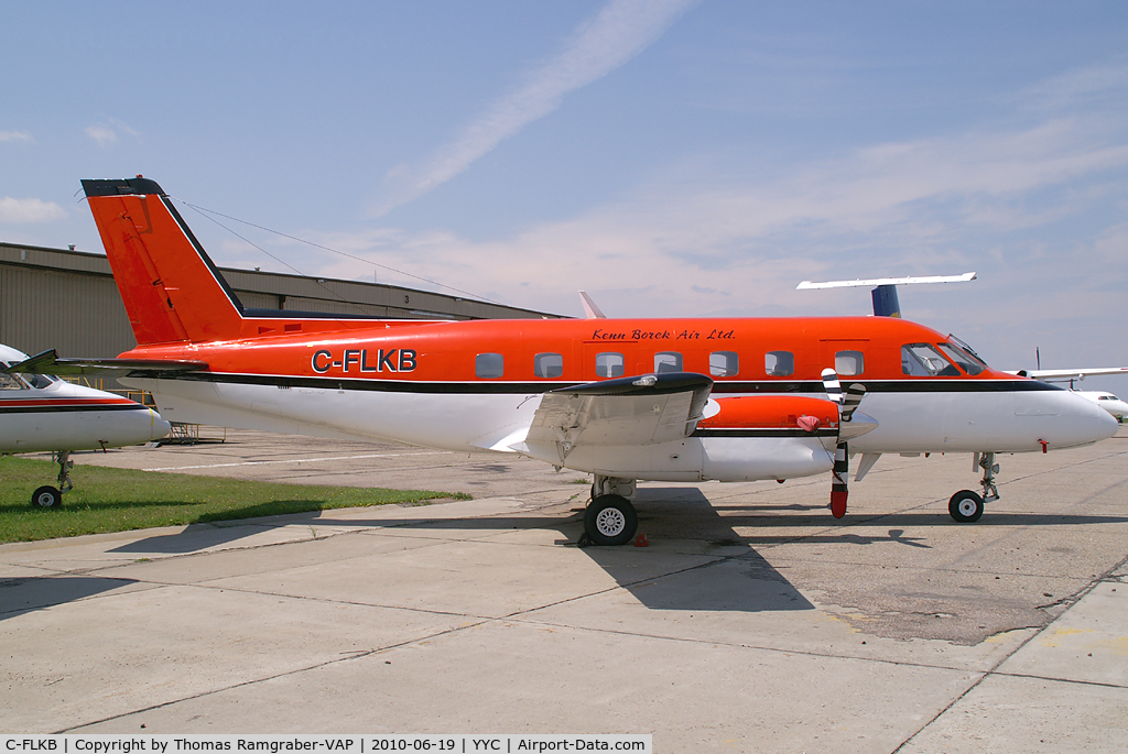 C-FLKB, 1982 Embraer EMB-110P1 Bandeirante C/N 110397, Kenn Borek Air Embraer 110