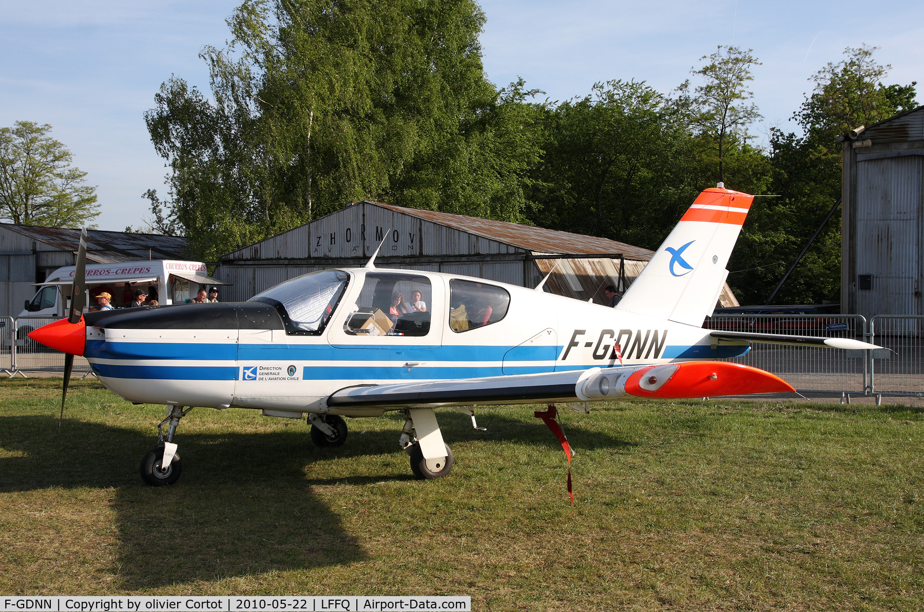 F-GDNN, 1984 Socata TB-20 Trinidad C/N 436, Ferte alais airshow 2010 - owned by the DGAC, the french FAA.