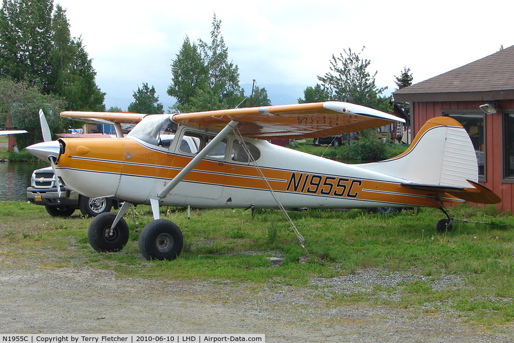 N1955C, 1953 Cessna 170B C/N 26100, 1953 Cessna 170B, c/n: 26100 at Lake Hood