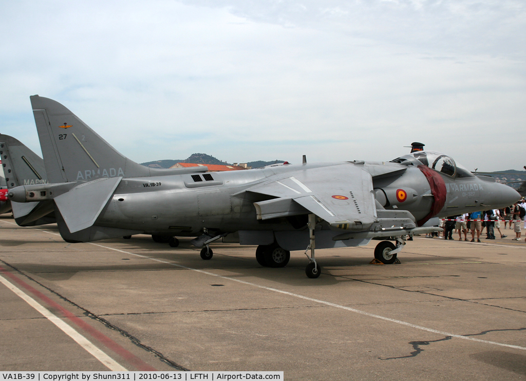 VA1B-39, McDonnell Douglas EAV-8B+ Matador II C/N SR5, Static display during LFTH Open Day 2010...