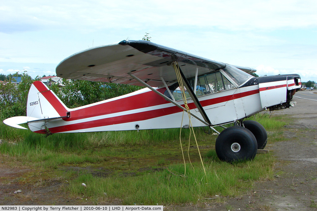 N82983, 1977 Piper PA-18-150 Super Cub C/N 18-7809008, 1977 Piper PA-18-150, c/n: 18-7809008 at Lake Hood