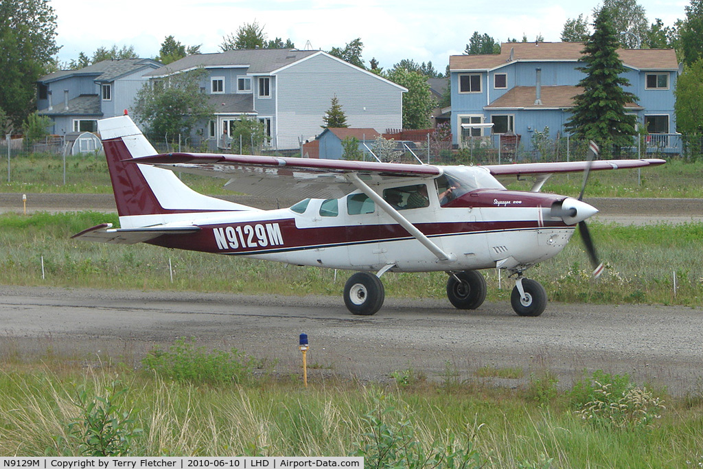 N9129M, 1970 Cessna U206E Stationair C/N U20601529, 1970 Cessna U206E, c/n: U20601529 at Lake Hood