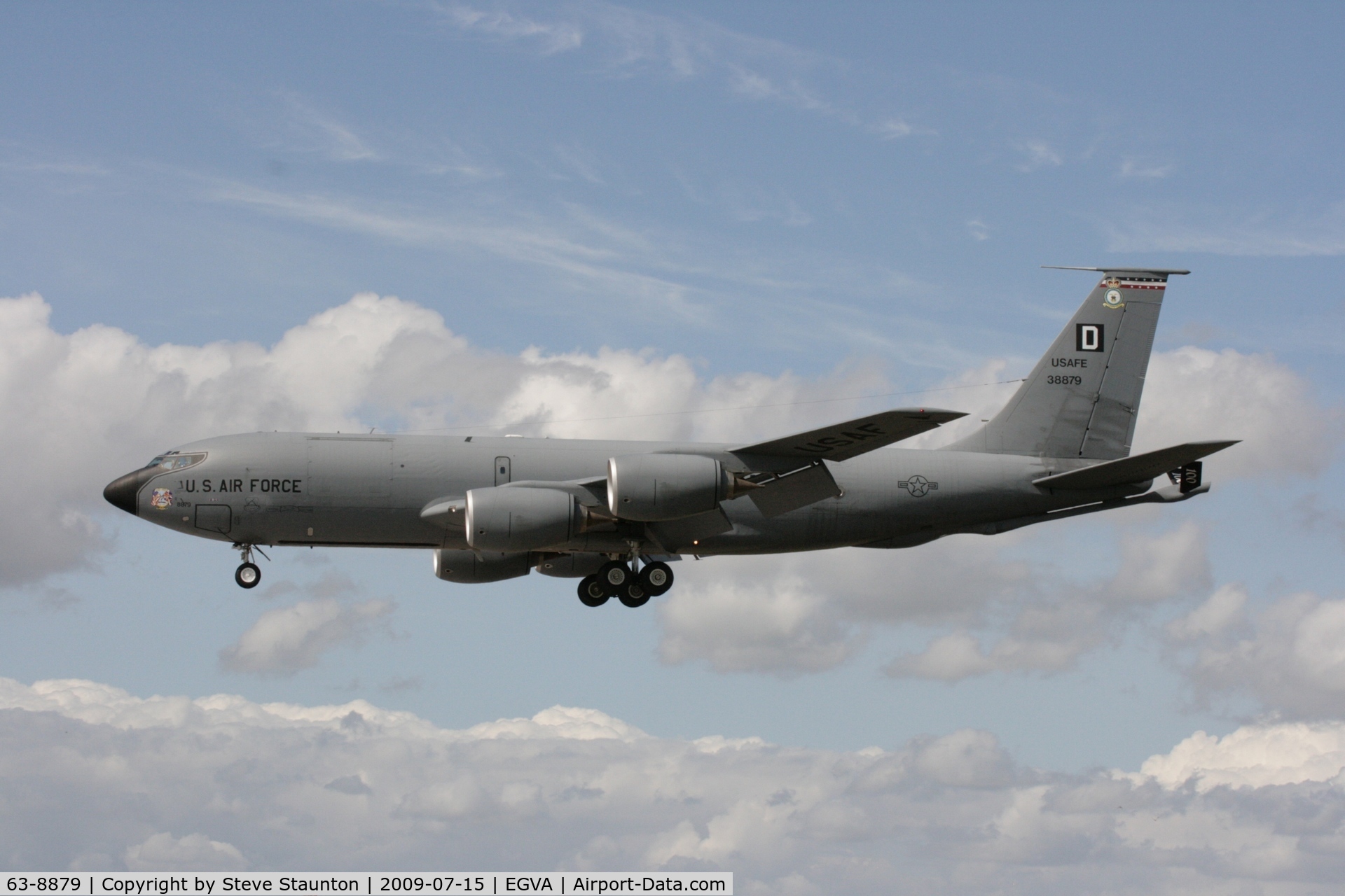 63-8879, 1963 Boeing KC-135R Stratotanker C/N 18727, Taken at the Royal International Air Tattoo 2009