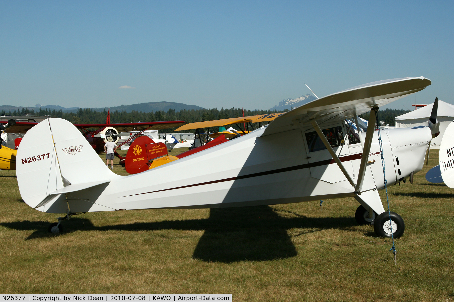 N26377, 1940 Aeronca 65-LA C/N L8410, KAWO