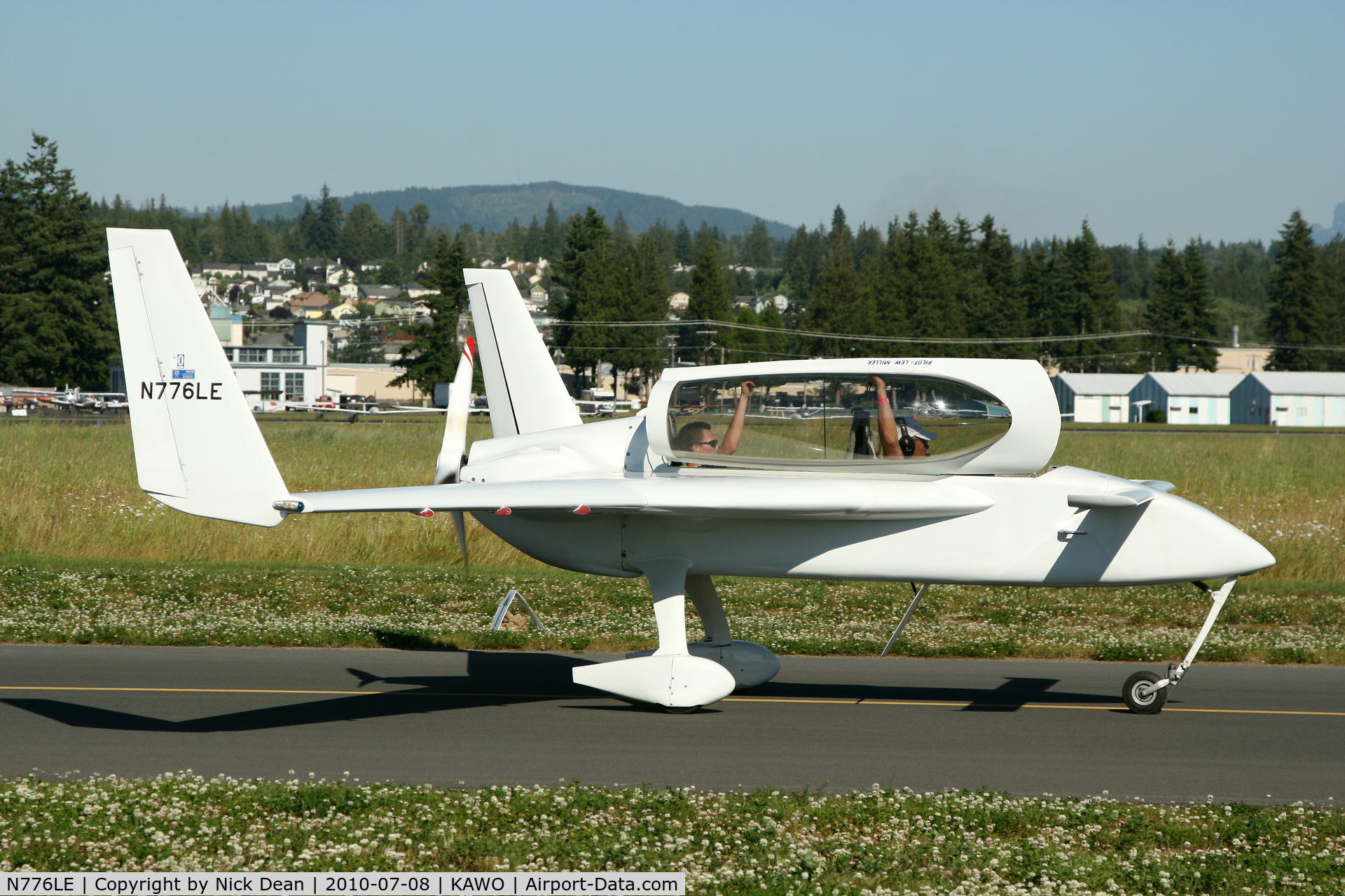 N776LE, 1986 Rutan Long-EZ C/N 776, KAWO