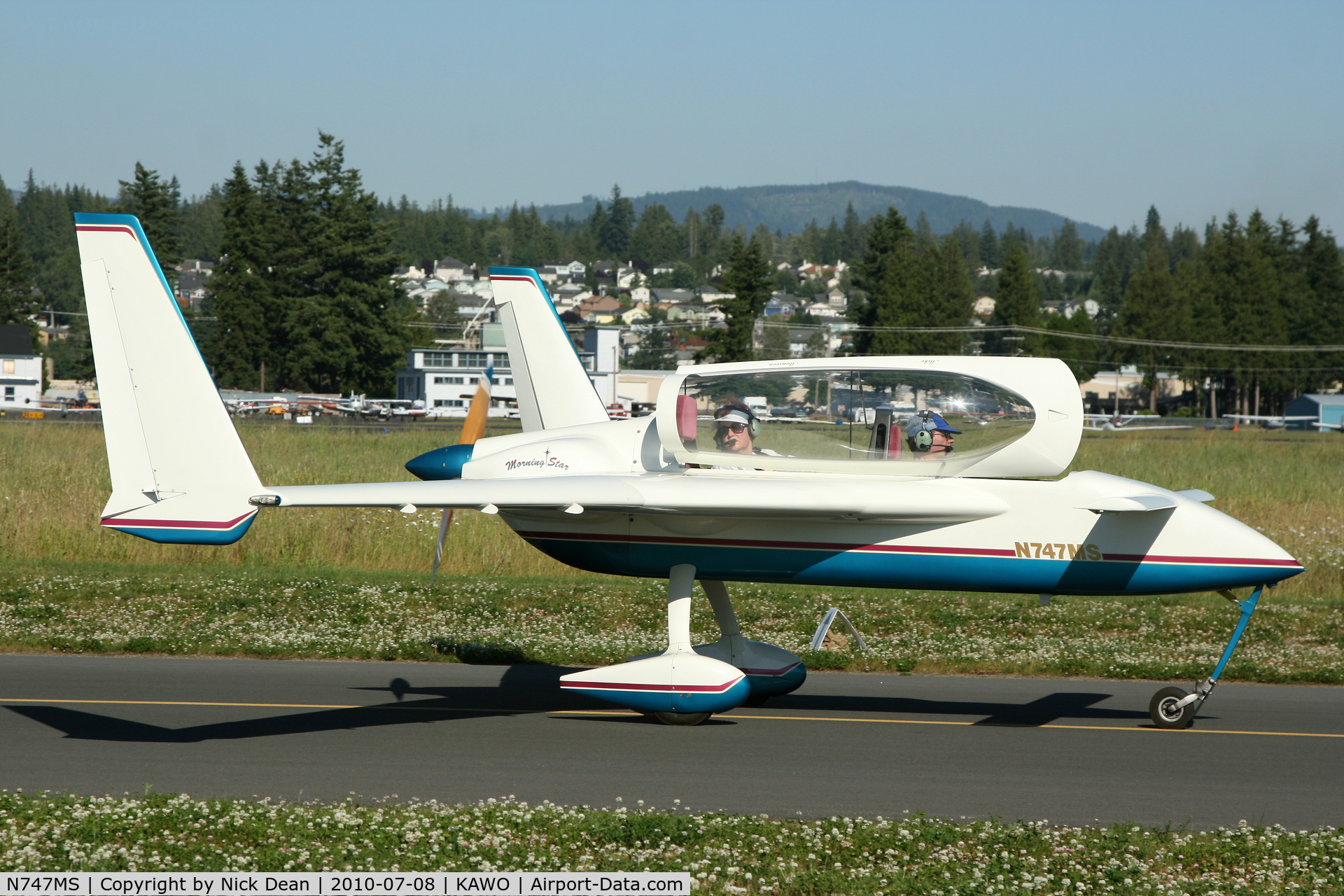 N747MS, 1995 Rutan Long-EZ C/N 1374, KAWO