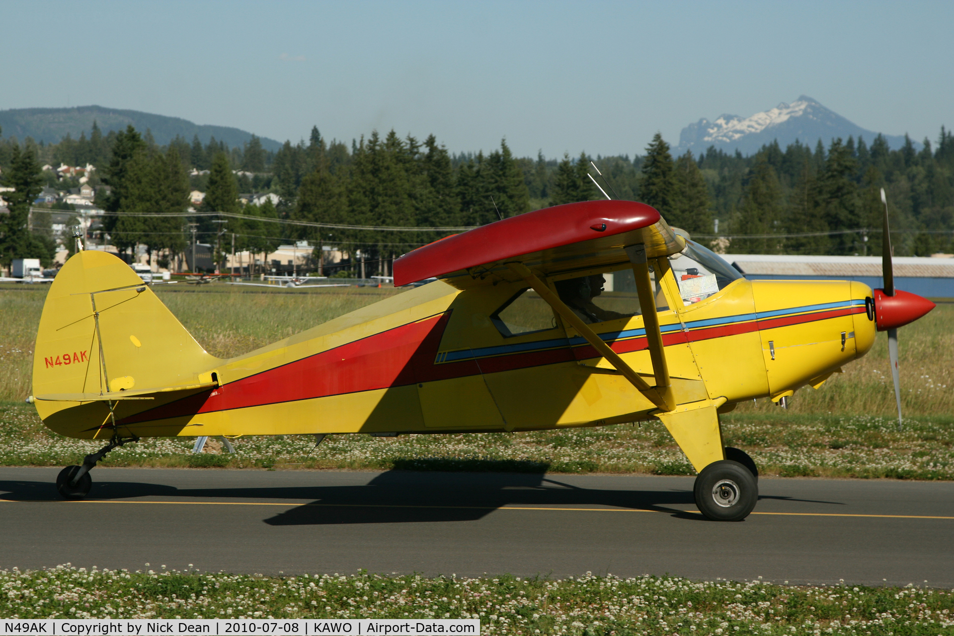 N49AK, 1956 Piper PA-22-150 C/N 22-3814, KAWO