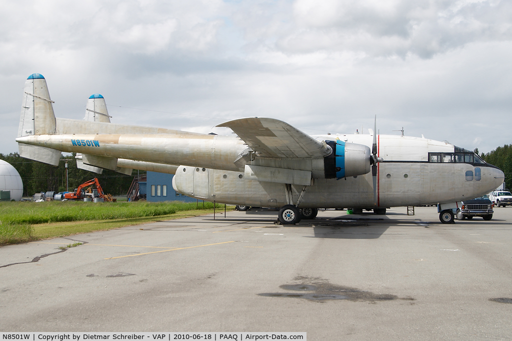 N8501W, 1952 Fairchild C-119F (R4Q-2) Packet C/N 10880, c119