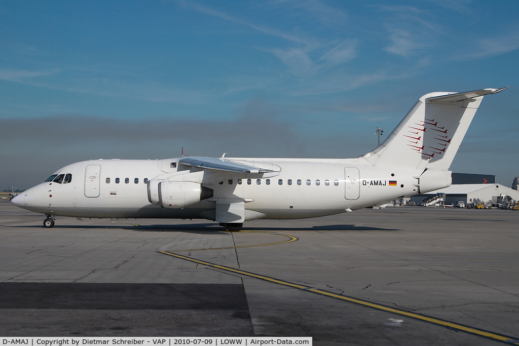 D-AMAJ, 1984 British Aerospace BAe.146-200A C/N E2028, WDL Bae 146