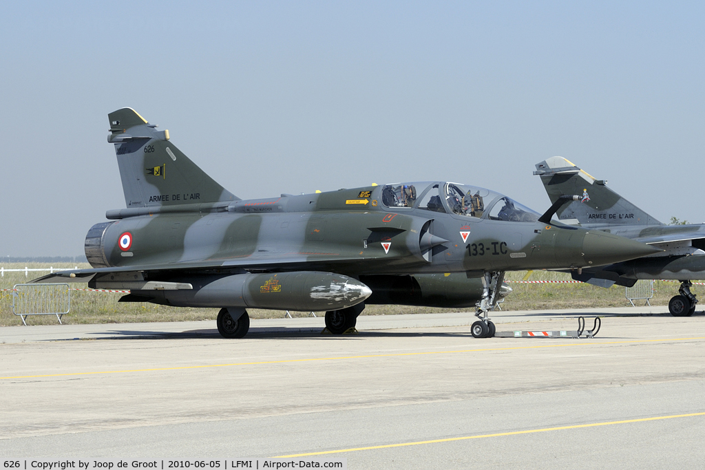 626, Dassault Mirage 2000D C/N 428, static of the Istres open house 2010