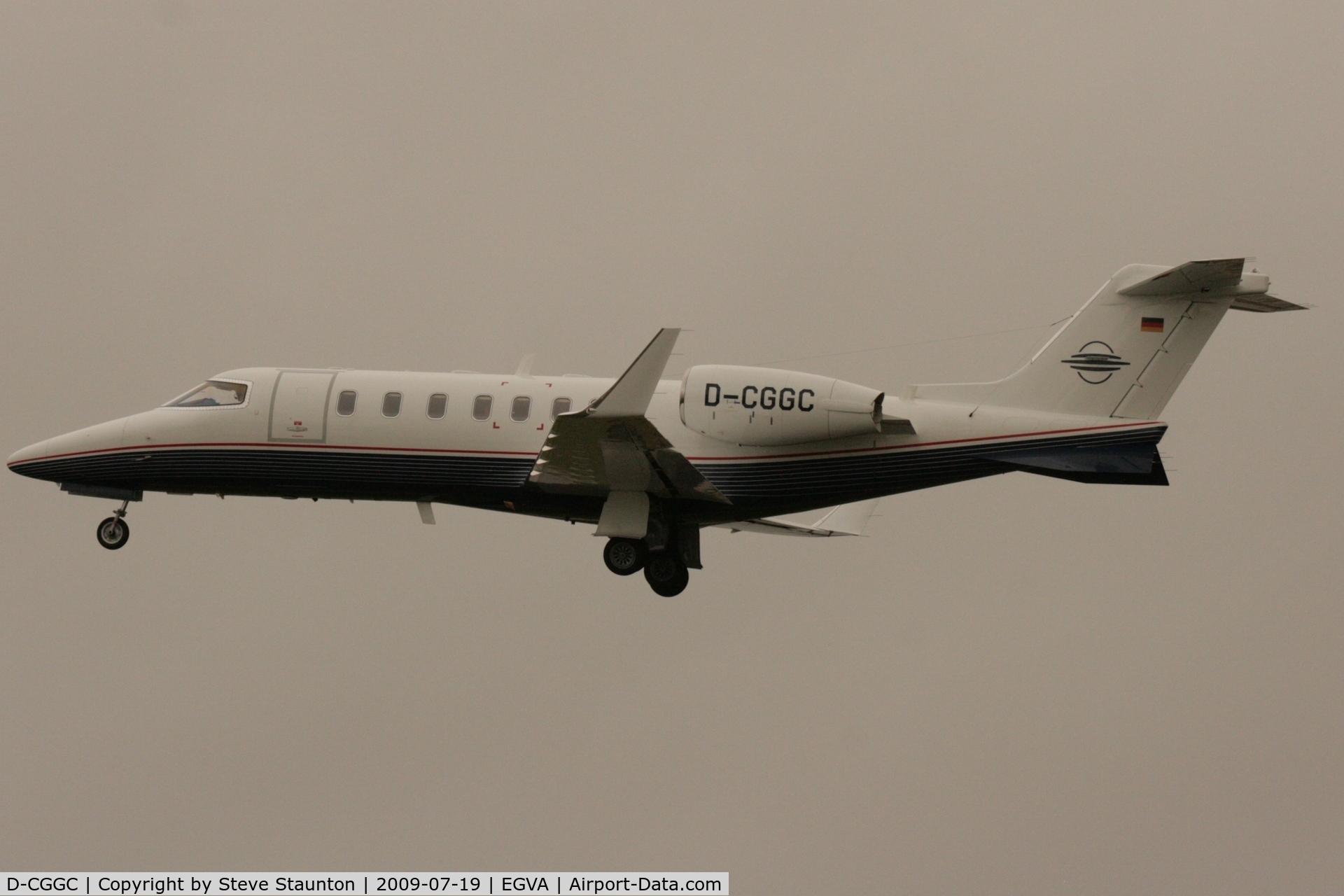 D-CGGC, 2008 Learjet 40 C/N 45-2107, Taken at the Royal International Air Tattoo 2009